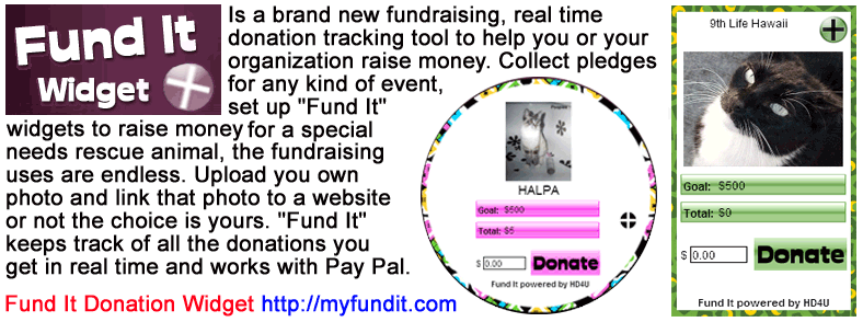 Fund It Donation Widget